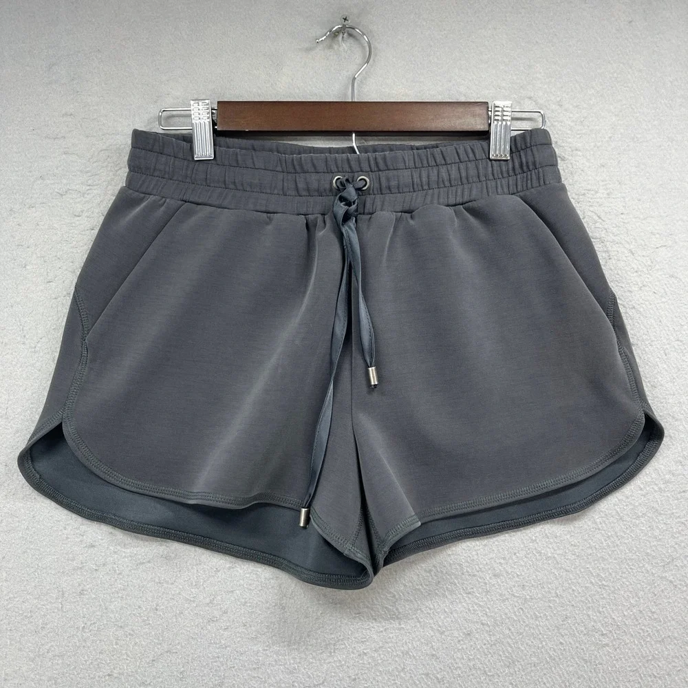 Altard State AS Revival Athletic Shorts Women M Grey Modal Blend Athleisure Soft